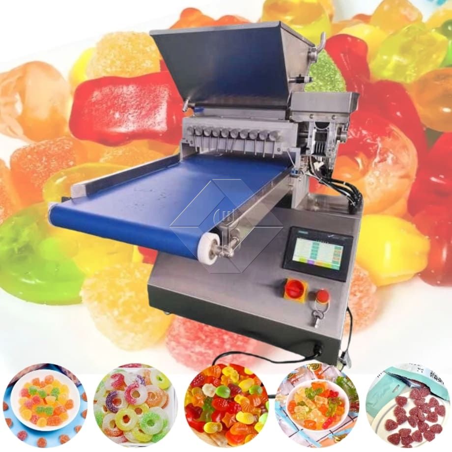 Форма для производства жевательной резинки Bear Jelly Candy Chocolate Automatic Desk Top Mini Desktop Vitamin Gummy