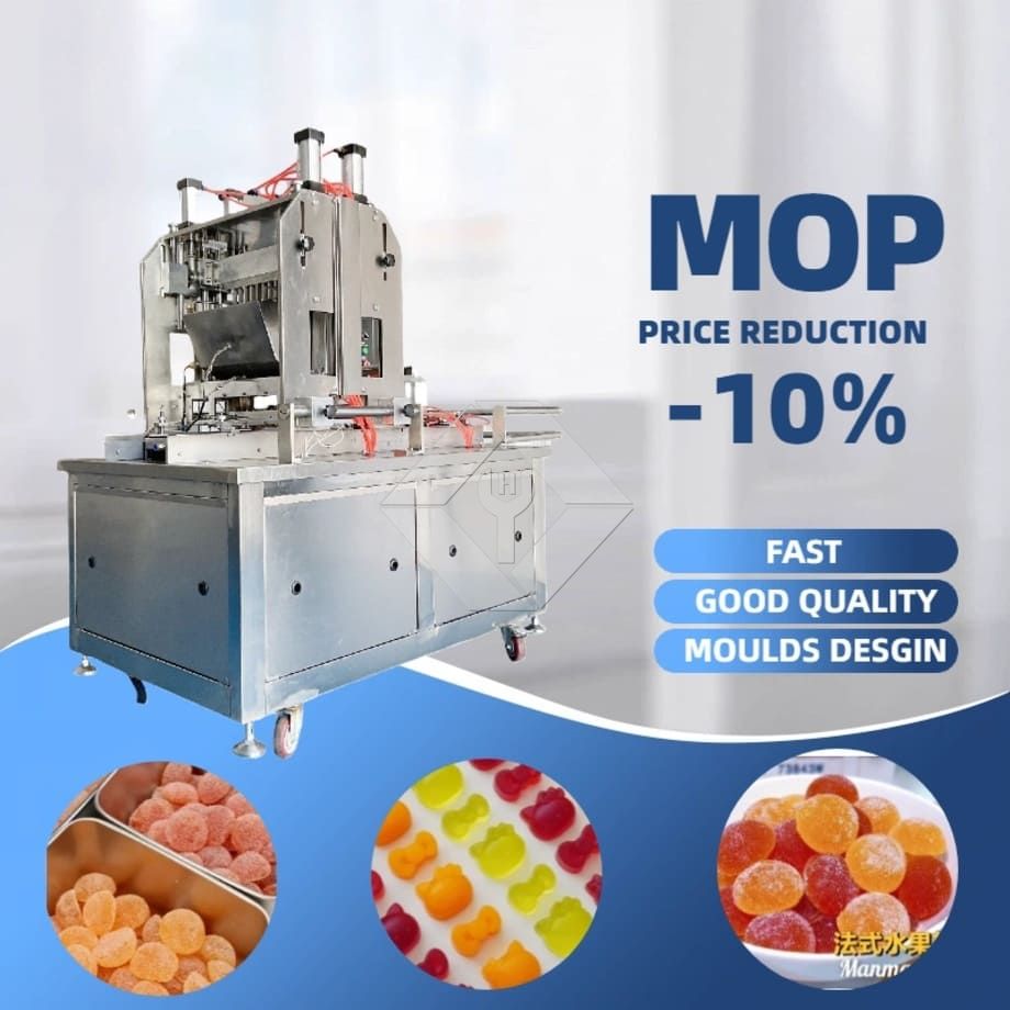 Маленькая машина для производства мармеладных конфет Jelly Gummy Bear производит небольшие машины для производства желейных конфет